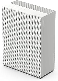 Coway Airmega 230 True HEPA Air Purifier with Air Quality Monitoring, Auto, and Filter Indicator, Dove White