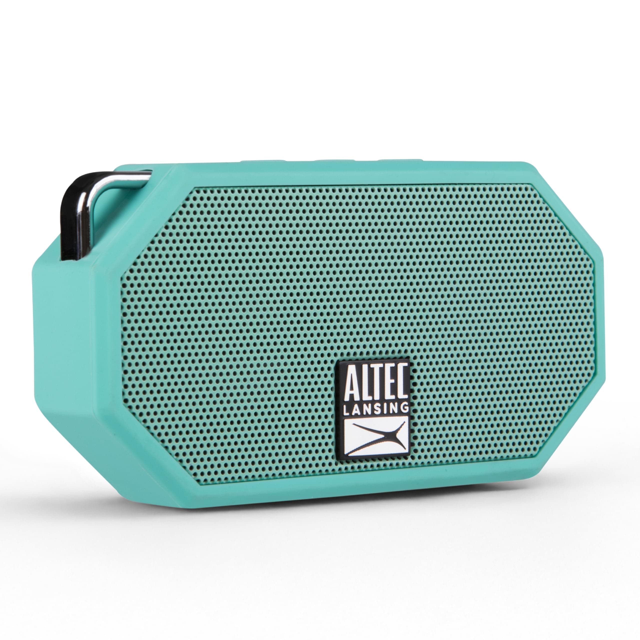 Altec Lansing IMW257-MNT-GRP Mini H2O Bluetooth Waterproof Speaker, Mint