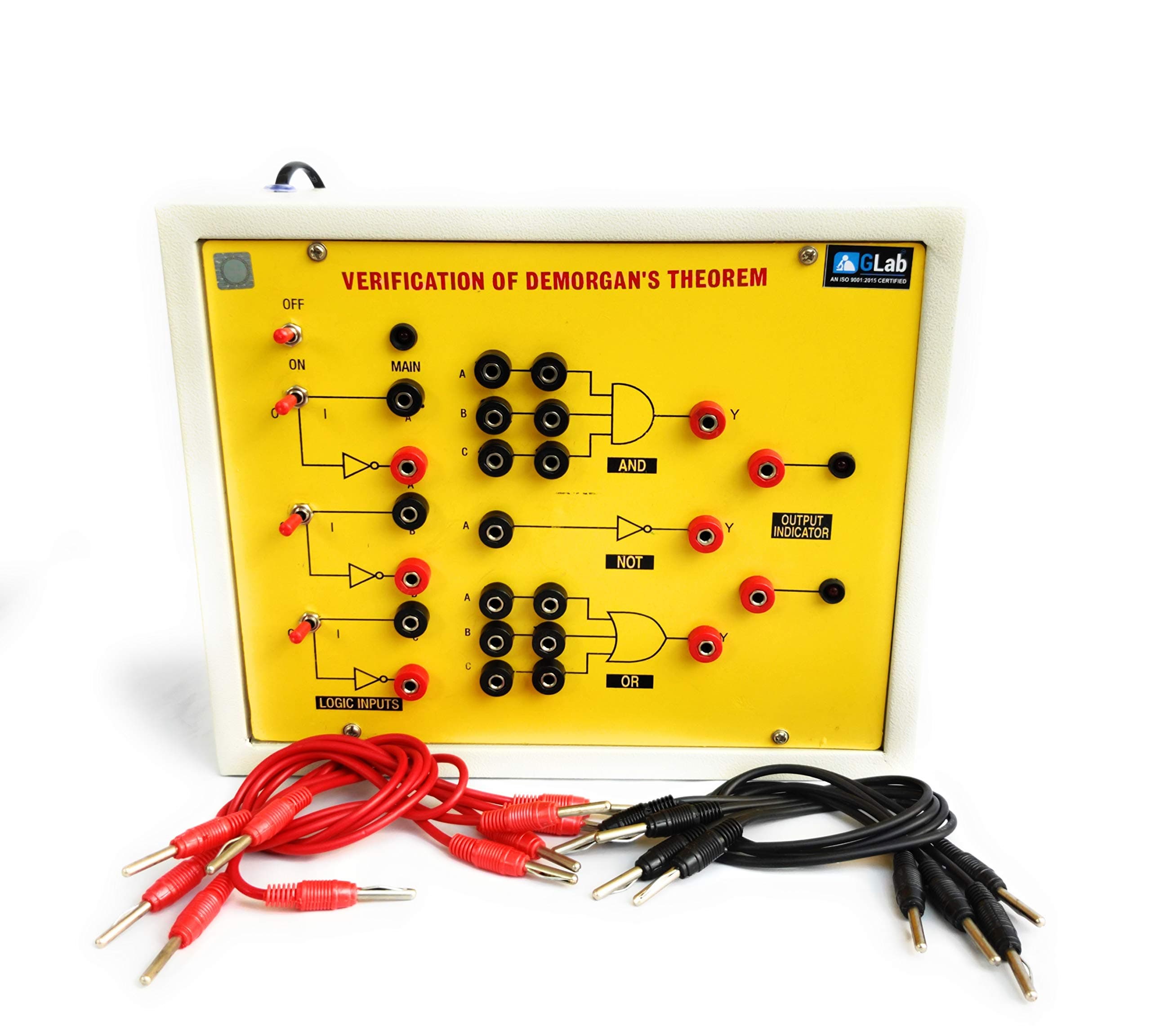 - DEMORGAN�S THEOREM Apparatus