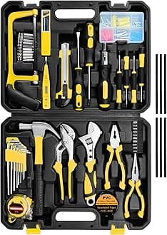 SOLUDE Tool Set,148-Piece Home Repair Tool Kit for Men Women College Students,Household Basic Hand Tool Sets with Case for Home Maintenance,Dorm Essentials,Auto Repair & DIY Projects