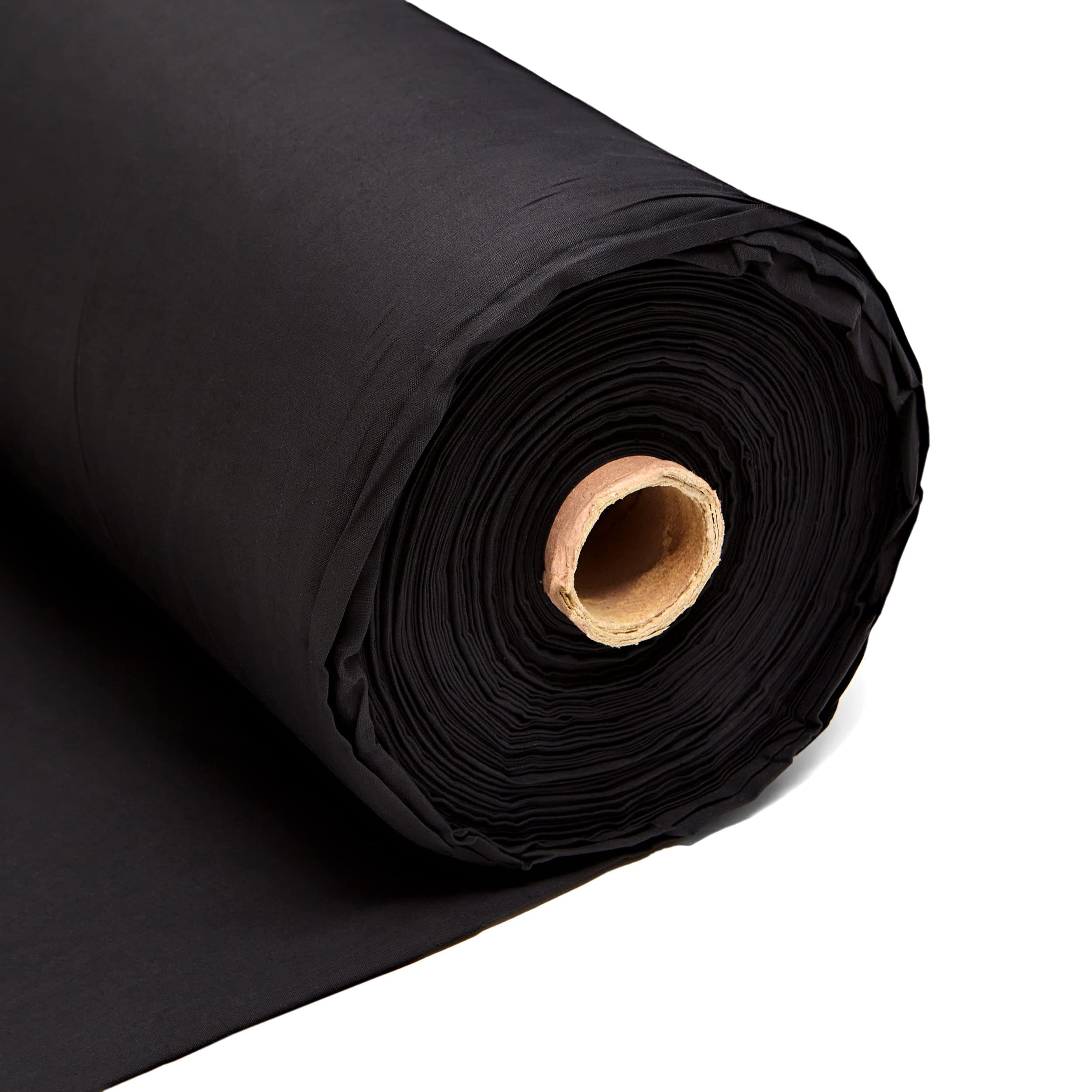 Black Calico Fabric