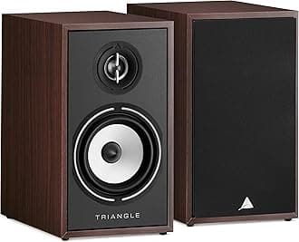Triangle Bookshelf Speaker - Borea BR02, Walnut