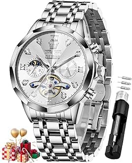 OLEVS Women Watch Stainless Steel Waterproof Diamond Small Face Quartz Analog Ladies Watches Fashion Gold Dial Women Wrist Watch