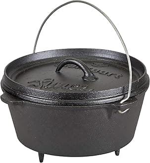 Stansport Pre-Seasoned Cast Iron Dutch Oven