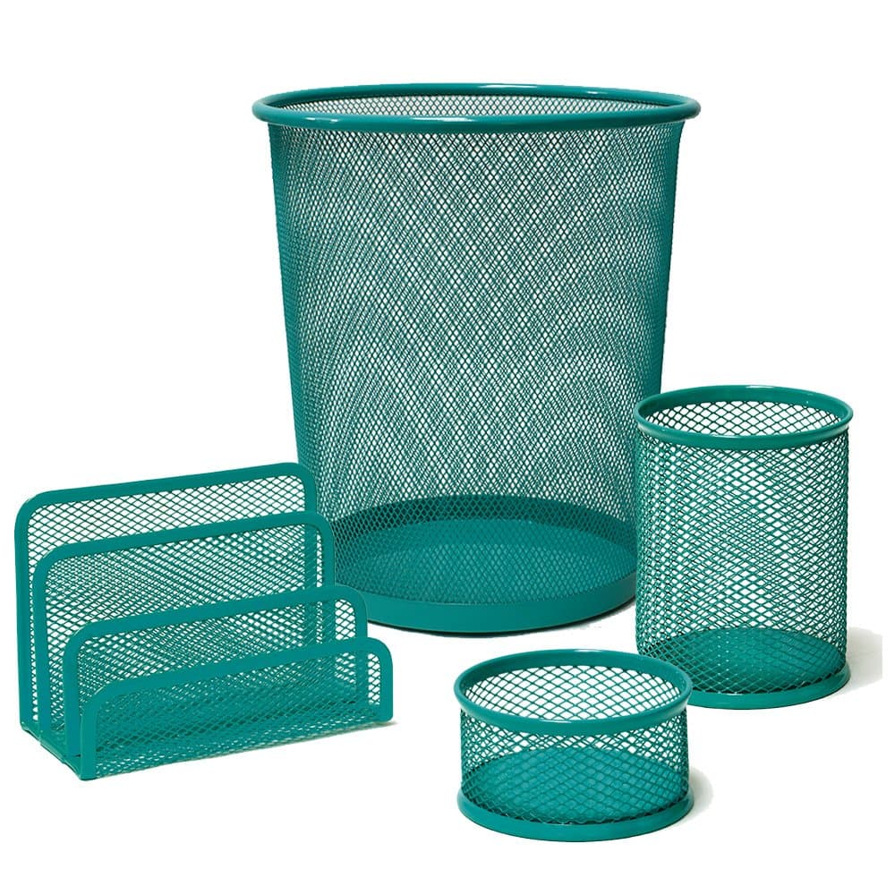Plus Office CQY-3172-TU – Desktop Set, Turquoise