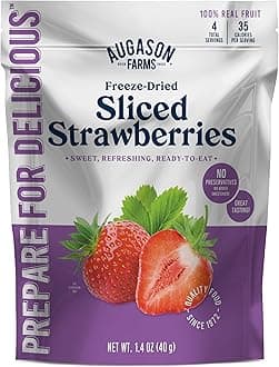 Augason Farms Freeze Dried Strawberries Resealable Bag 40ml