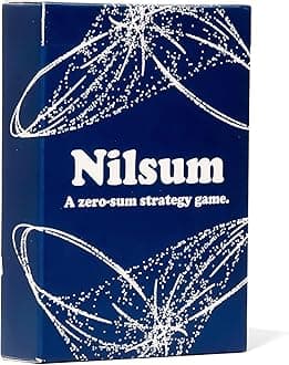 Nilsum - A Zero Sum Strategy Game - Casual Strategy Game for Adults, Teens, and Kids, Family Games for Kids and Adults, Card Games for Adults