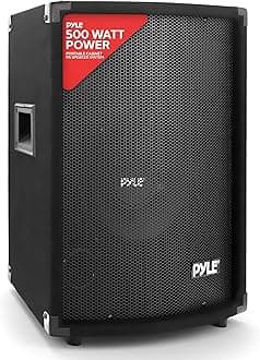 PYLE-PRO 500Watt Outdoor Sound System Vehicle Stereo Speakers w/ 10" Woofer, 1.5" Kapton VC, Dual Tweeters, 4"x10" Super Horn Midrange, Crossover Network-PylePro PADH1079