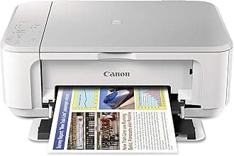 Canon PIXMA MG3620 Wireless All-In-One Color Inkjet Printer with Mobile and Tablet Printing, White