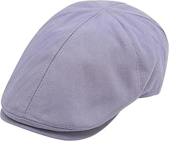 ZLYCMen Cotton Flat Cap Lightweight Ivy Irish Cabbie Driving Hat Summer Newsboy Hats