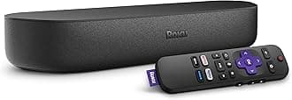 Roku Streambar 4K/HD/HDR Streaming Media Player & Premium Audio, All In One, Includes Roku Voice Remote, Released 2020