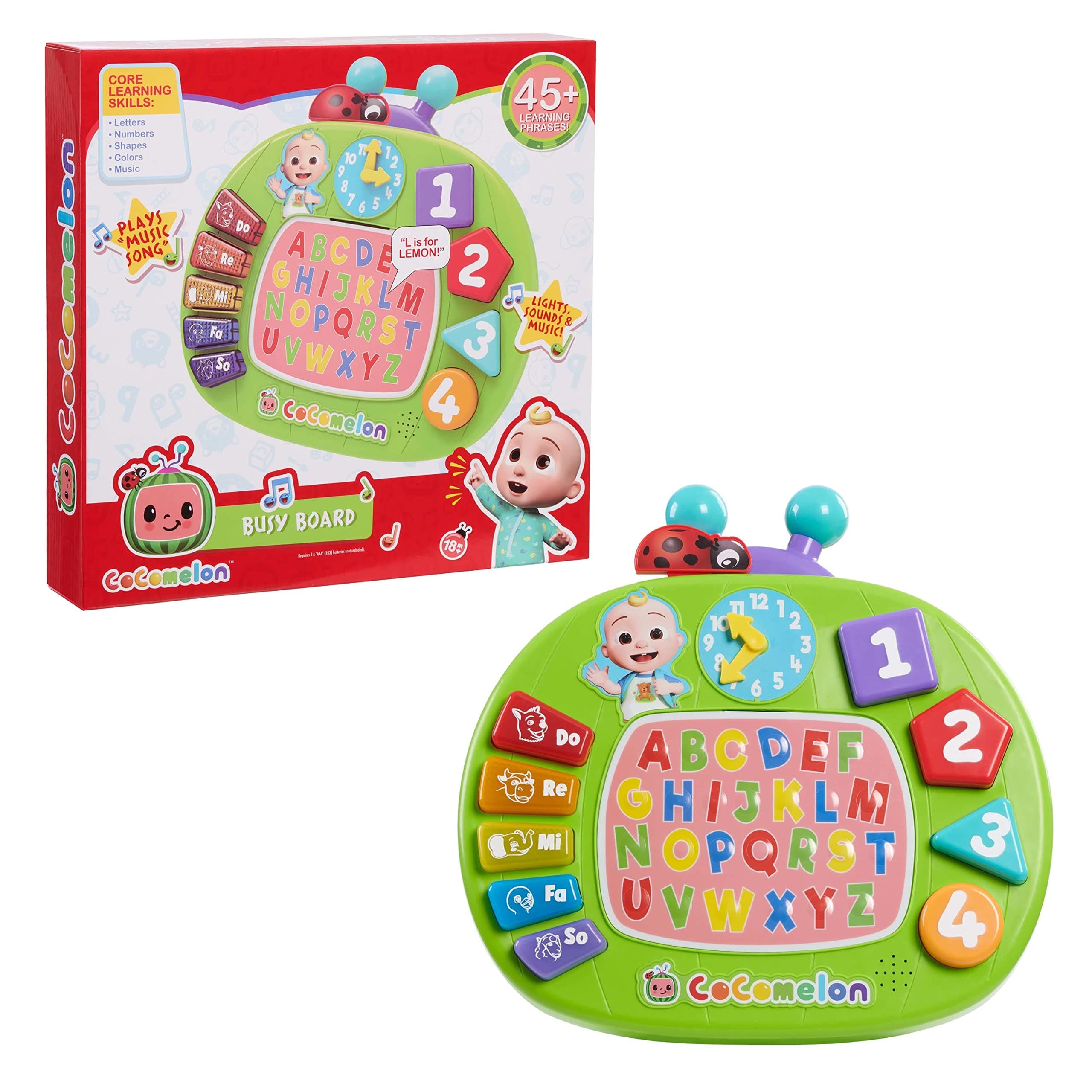 CoComelon Learning Melon Busy Board