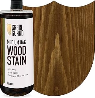 Medium Oak Wood Stain - Water Based - 1 Litre