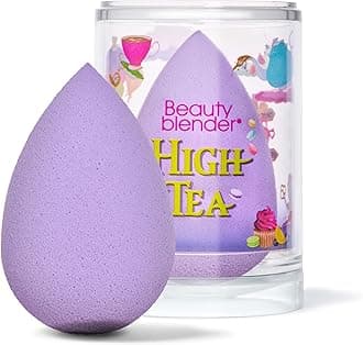 High Tea Makeup Sponge – Limited Edition Beauty Sponge for Flawless Application Foundation, Concealer, Powder – Latex Free, Vegan, Professional Use, Cosmetic Sponge, Applicator