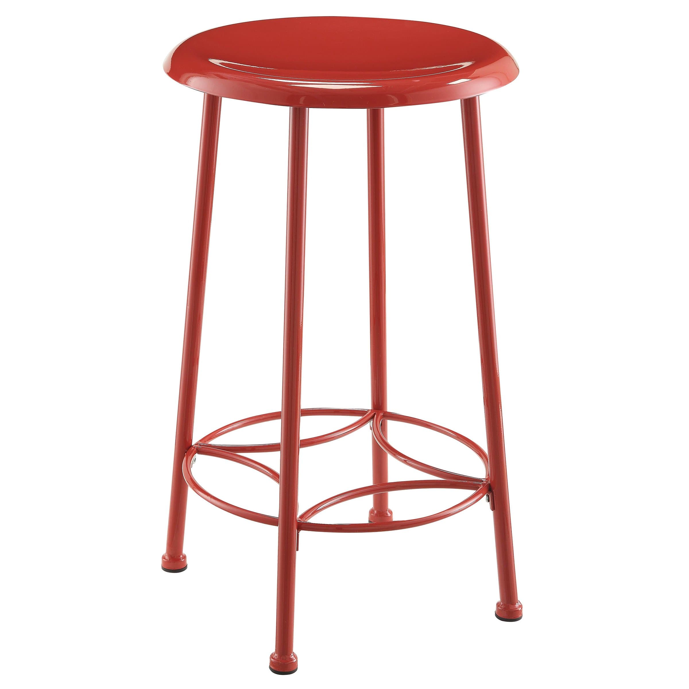 Triston Counter Stool, Red