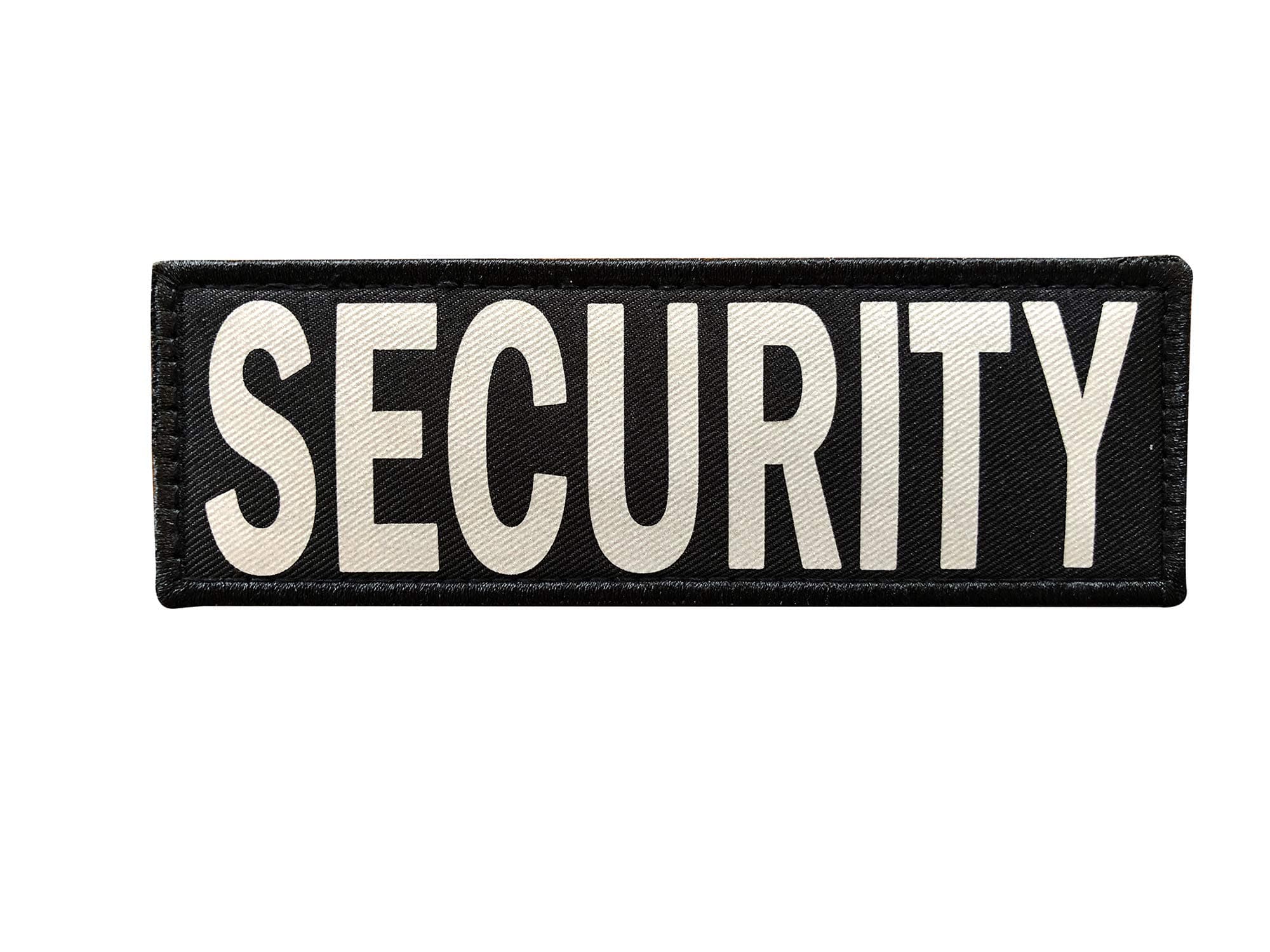 SUVIYA6x2 Inch Untra Reflective Security Patch with Hook and Loop (Gray-Reflective,6x2 inch)