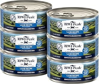 ZIWI Peak Wet Cat Food – All Natural, High Protein, Grain Free, Limited Ingredient, with Superfoods (Lamb, Case of 6, 3oz Cans)