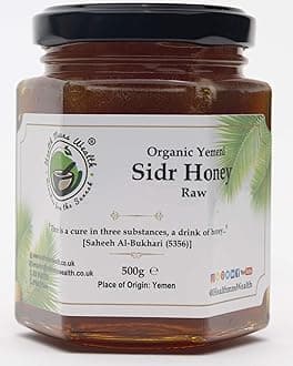 Pure Yemeni Sidr Honey 100% Organic Raw Premium Summer Harvest 500g (500g)