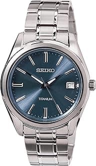 Seiko Men Analog Quartz Watch with Stainless Steel Strap SUR371P1
