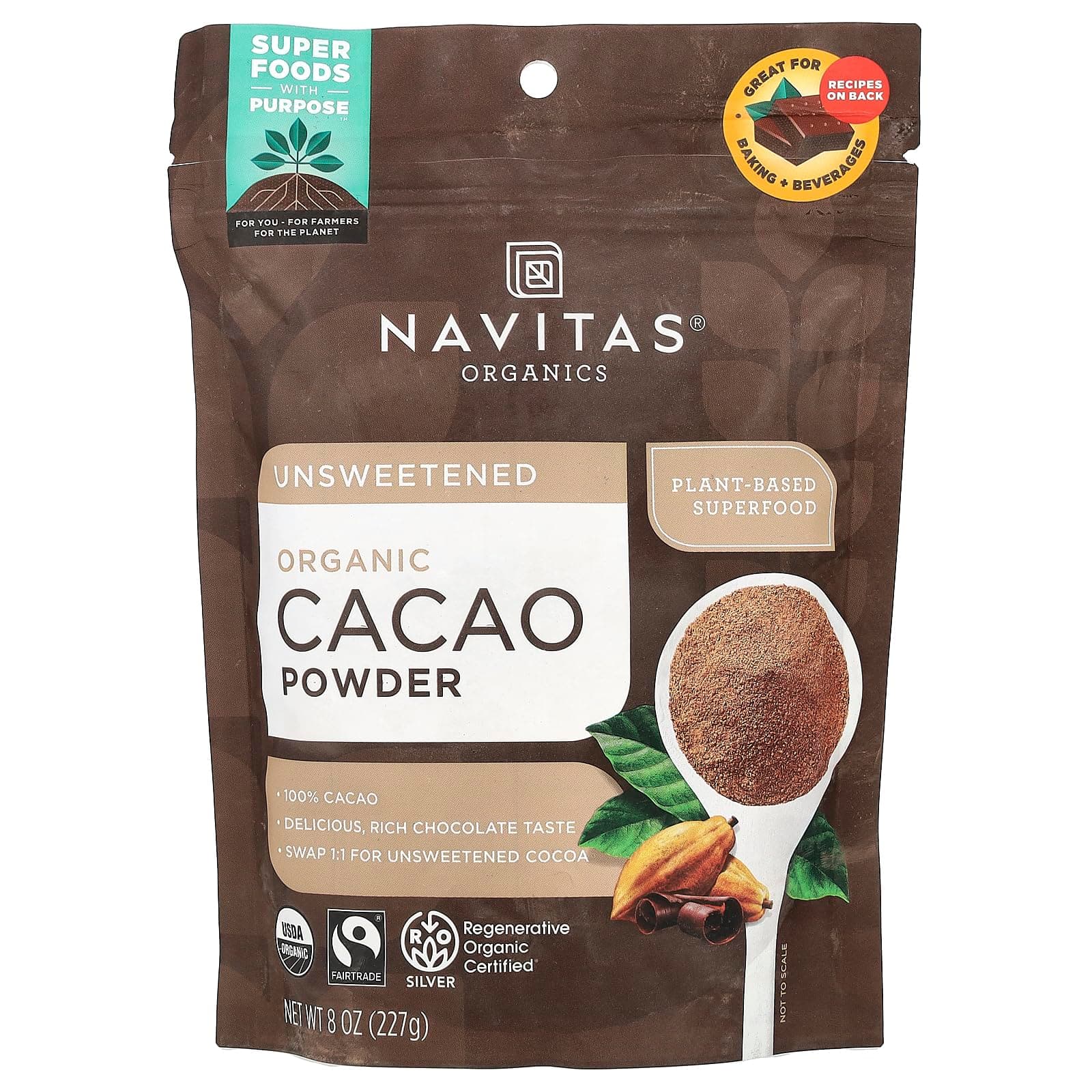 Navitas Cacao Powder Org