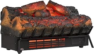 duraflame Infrared Quartz Electric Log Set Heater