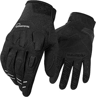 Comfortable Mountain Bike Motorcycle Gloves Women and Men with Touchscreen Fingers for Riding ATV MTB Drit Bike…