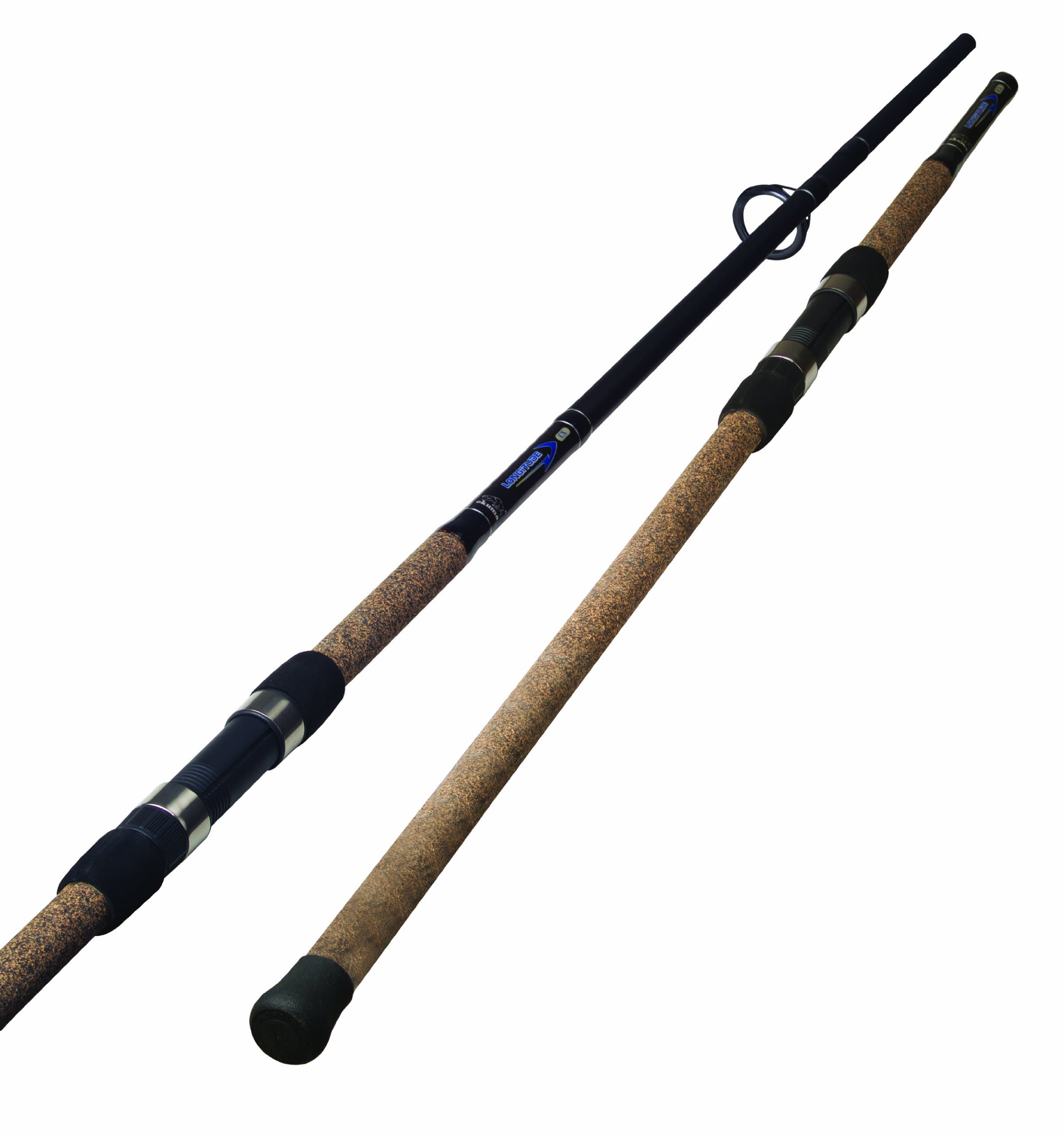 Okuma Longitude Surf Graphite Rods (Large, Black/Blue/Silver)