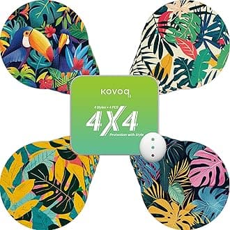 Dexcom G7 Over Patches - 16-Pack Waterproof Dexcom G7 & Stelo Adhesive Patches with Hard Cover for 14-Day Protection Against Bumps and Scratches, Breathable and Hypoallergenic (Palm Leaves)
