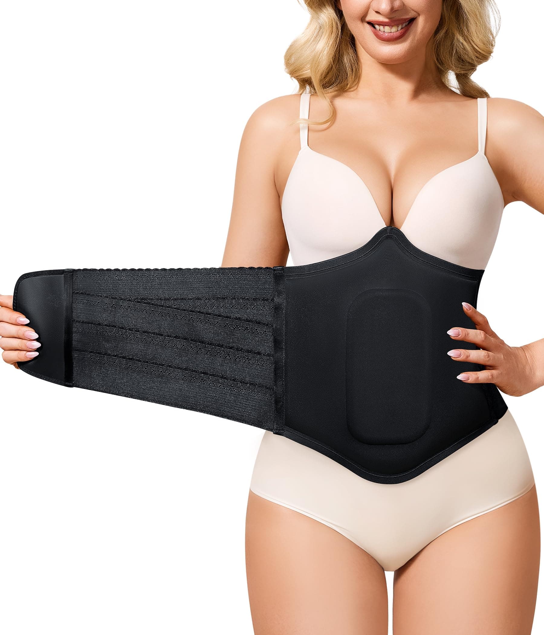 YERKOAD 360 Bbl Lipo Foam Ab Board Post Surgery Abdominal Compression Board Belly Lipo Wrap Recovery Waist Cincher