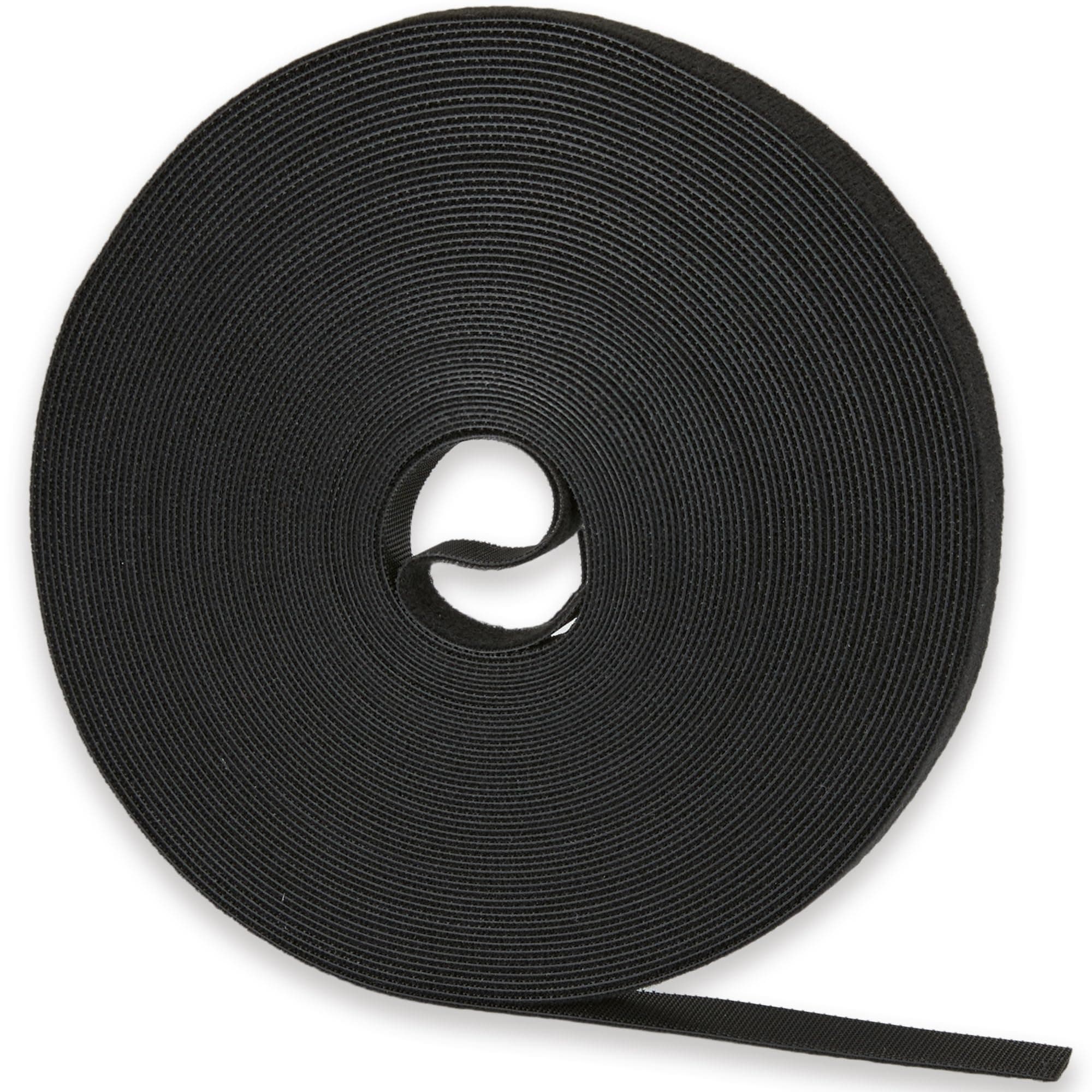 50 ft x 1/2 inch Hook and Loop Roll, Reusable Fastening Cable Ties, Multi-Pur...