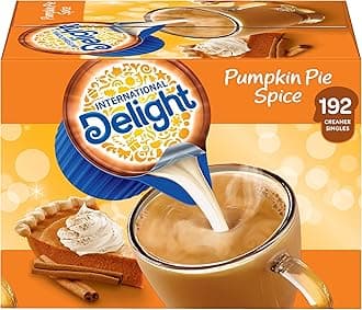 International Delight Creamer Singles - Pumpkin Pie - 192 Servings - Seasonal Only