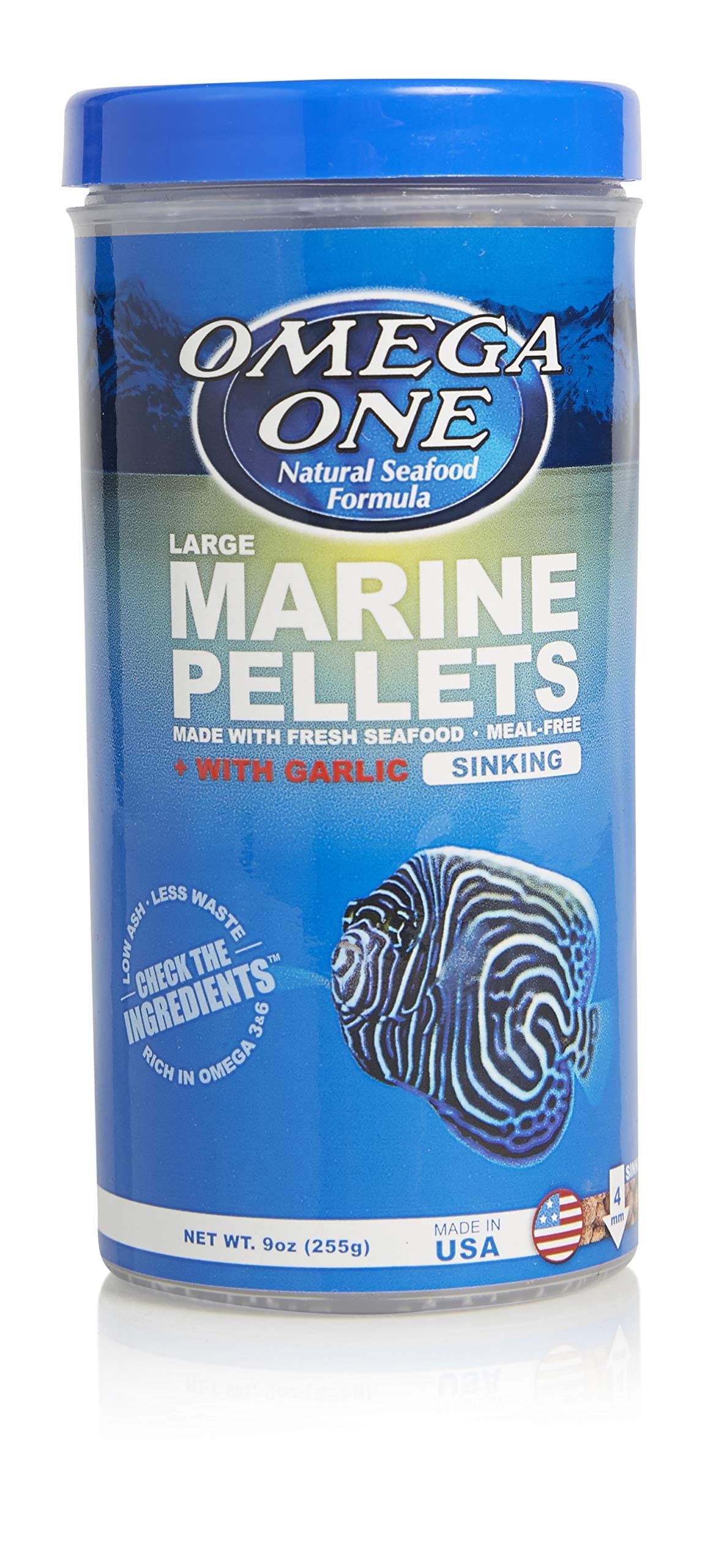 Garlic Marine Large Sinking Pellets, 9 oz.