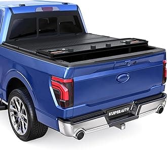 5.5FT Hard Quad Fold Truck Bed Tonneau Cover Compatible for Ford F150 2015-2025 2026 F-150 Styleside (Not for Flareside) 67Inch Bed