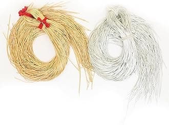 Embroiderymaterial Dabka Embroidery Material Combo For Aari & Zardosi Work 200Gram Silver & Gold 1MM.