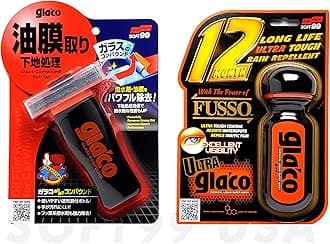 SOFT99 Glaco Glass Compound Roll On 100ml and Glaco Ultra Glaco 70ml_BUNDLE PACKAGE