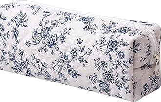 SURBEAV Pencil Case Pen Case Office College School Storage Bag Pouch Holder Box Organizer Makeup Pouch Cosmetic Bag Aesthetic Cute Pencil Case for Girls Boys Kids (NEW-O)