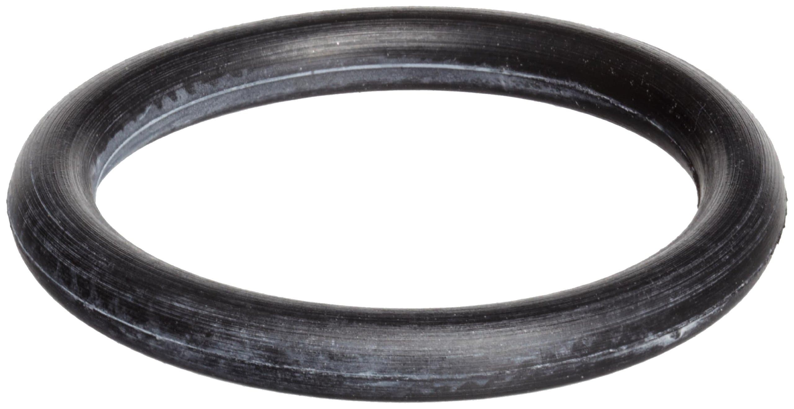 111 Buna-N O-Ring, 70A Durometer, Black, 7/16" ID, 5/8" OD, 3/32" Width (Pack of 100)