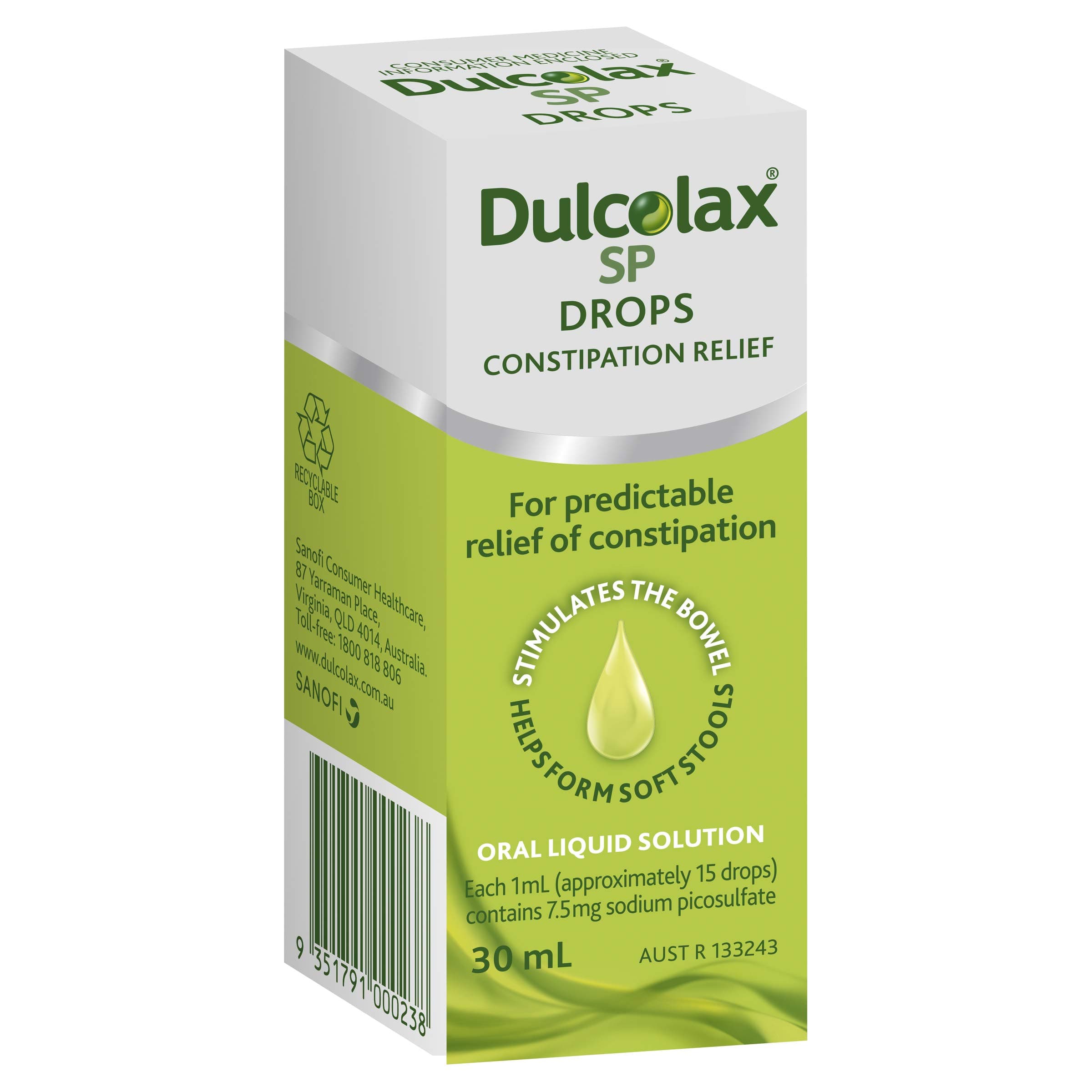 - Durolax ( DULCOLAX ) Sp Drops 30Ml