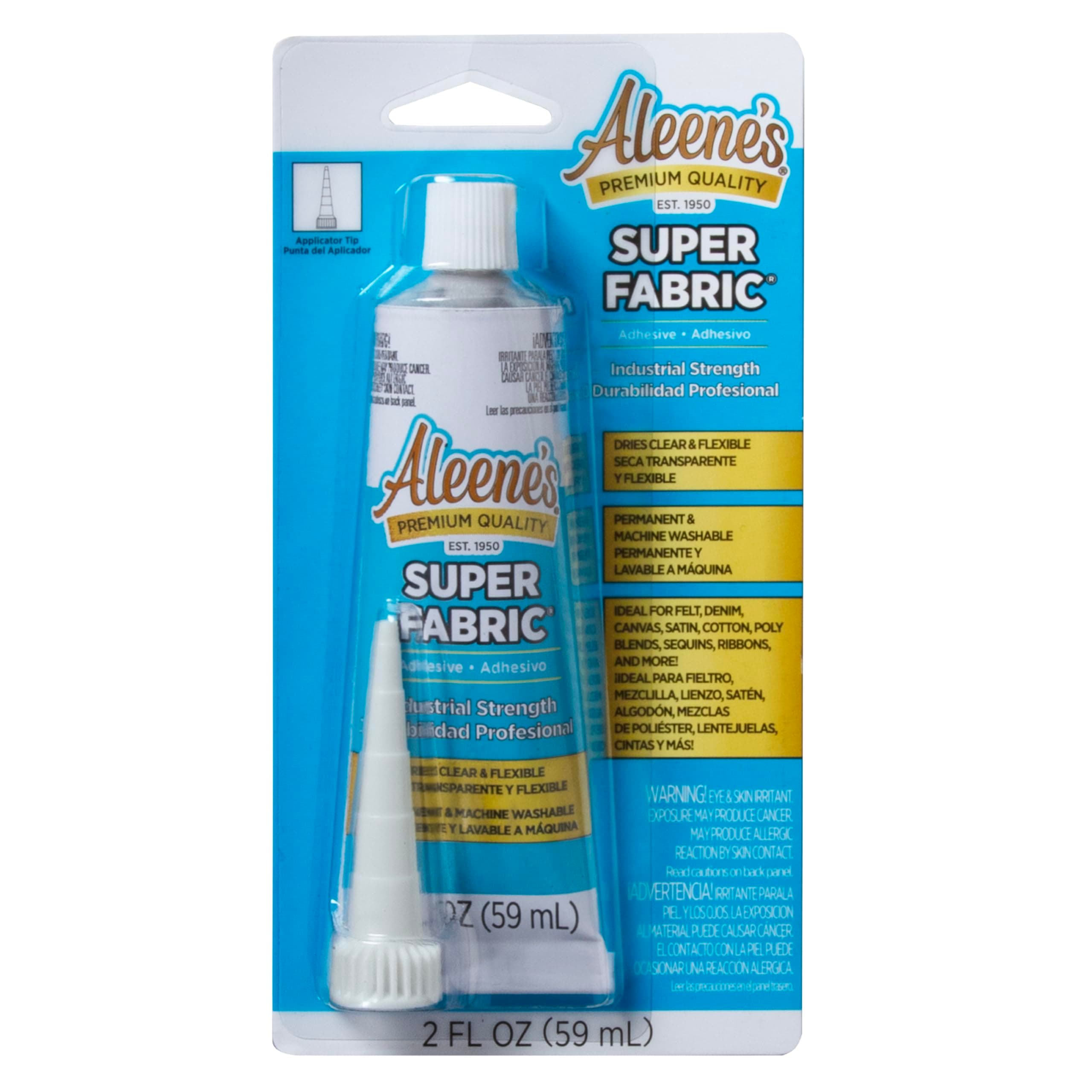 Aleene's Platinum Bond Adhesive Super Fabric 2 oz