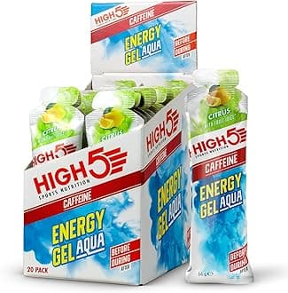 Energy Gel Aqua Caffeine 20x66g Citrus