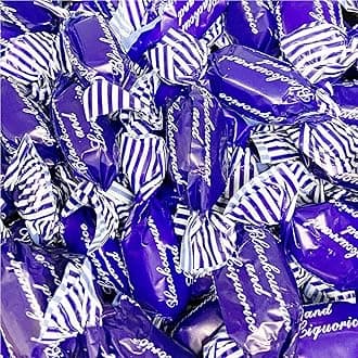 Blackcurrant & Liquorice Sweets - 1 Kilo Bulk Bag - 1KG - Assorted Sweet Pick and Mix for Parties, Gifts, and Sharing.