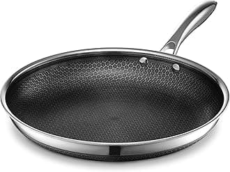 Hybrid Nonstick 12-Inch Frying Pan, Stay-Cool Handle, Dishwasher-Friendly, Oven-Safe Up to 900°F, Induction Ready, Compatible with All Cooktops
