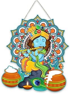 Decorative Design Wooden Wall Hanging for Home Decor | Office | Gifts | Living Room | Bedroom | Wooden Decorative Items | Modern Painting | Artworks Decoration (WH_8603N)