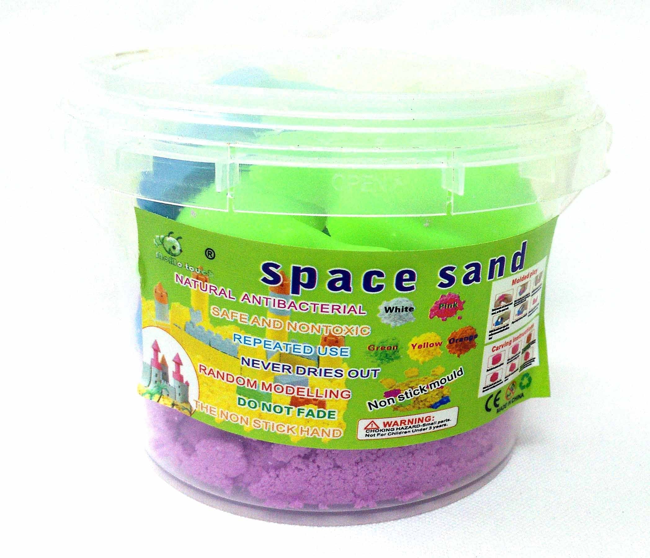 Celebrationgift Kinetic Clay Dynamic Squishy Moldable Sand 1.5 Lbs Play Sand Educational Toys