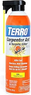 T1901-6 Ready to Use Indoor and Outdoor Carpenter Ant, Termite, and Carpenter Bee Killer Aerosole Spray - 16 Ounces