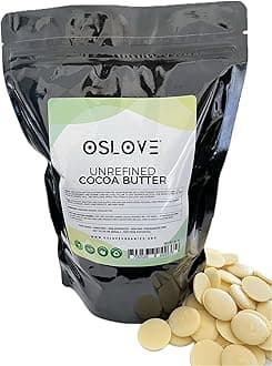 Raw, Non-Deodorized, Unrefined Allergy-free Cocoa Butter Food Grade - 1lbs
