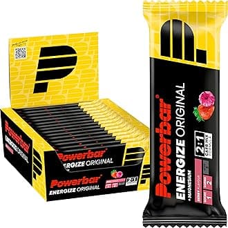Powerbar - Energize Original - Berry - 15x55g - High Carb Energy Bar - Magnesium & Sodium
