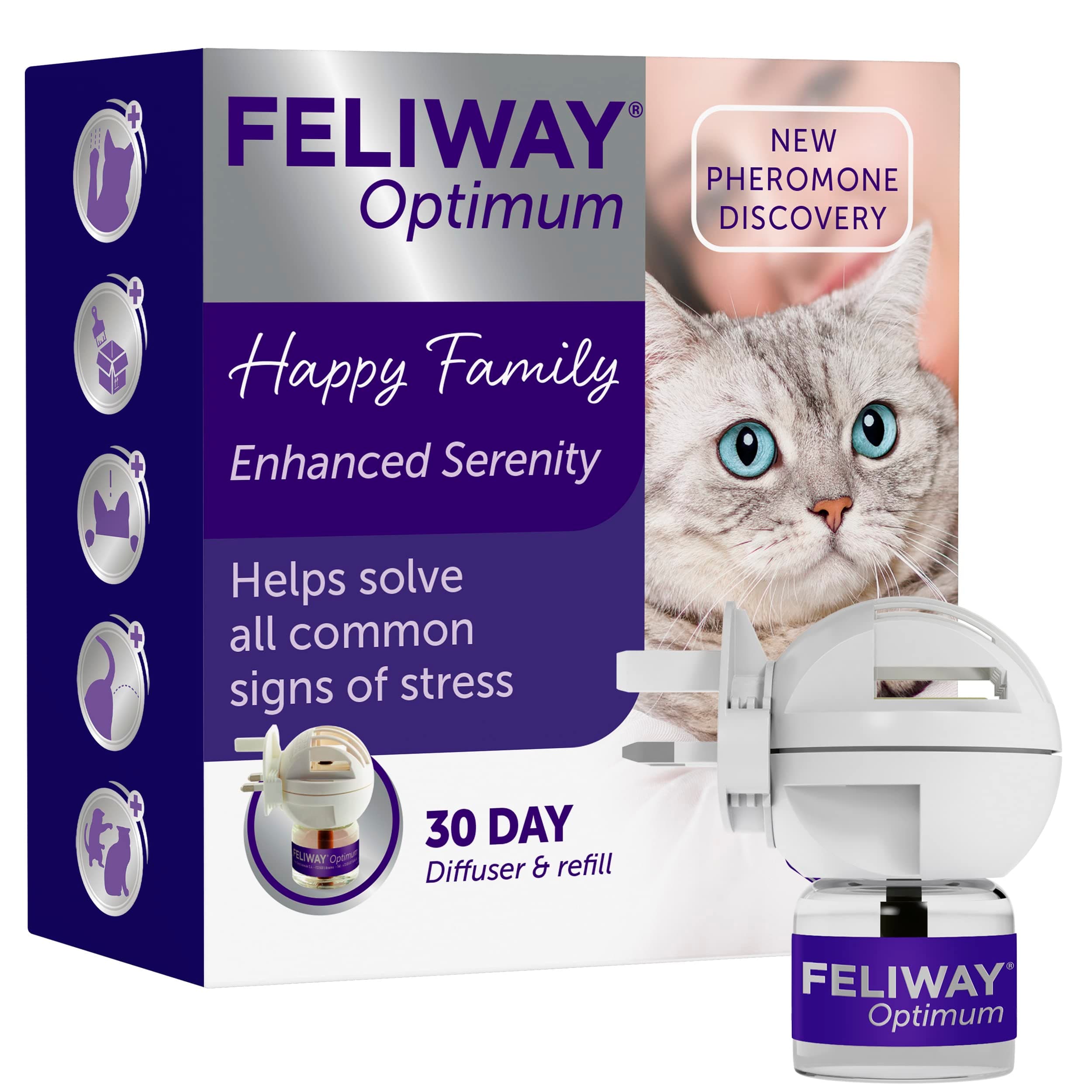 Optimum Diffuser + Refill for Cats 48ML