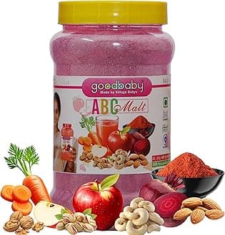 ABC MALT | Homemade Fresh & Natural Organic ABC Malt | No Preservatives or Colors | Dry Fruits | Apple - Beetroot - Carrot Mix | Chemical Free | For Kids & Adults | 100% natural & Homemade Food Products | Malt Based Nutritional Mix Powder (1Kg)