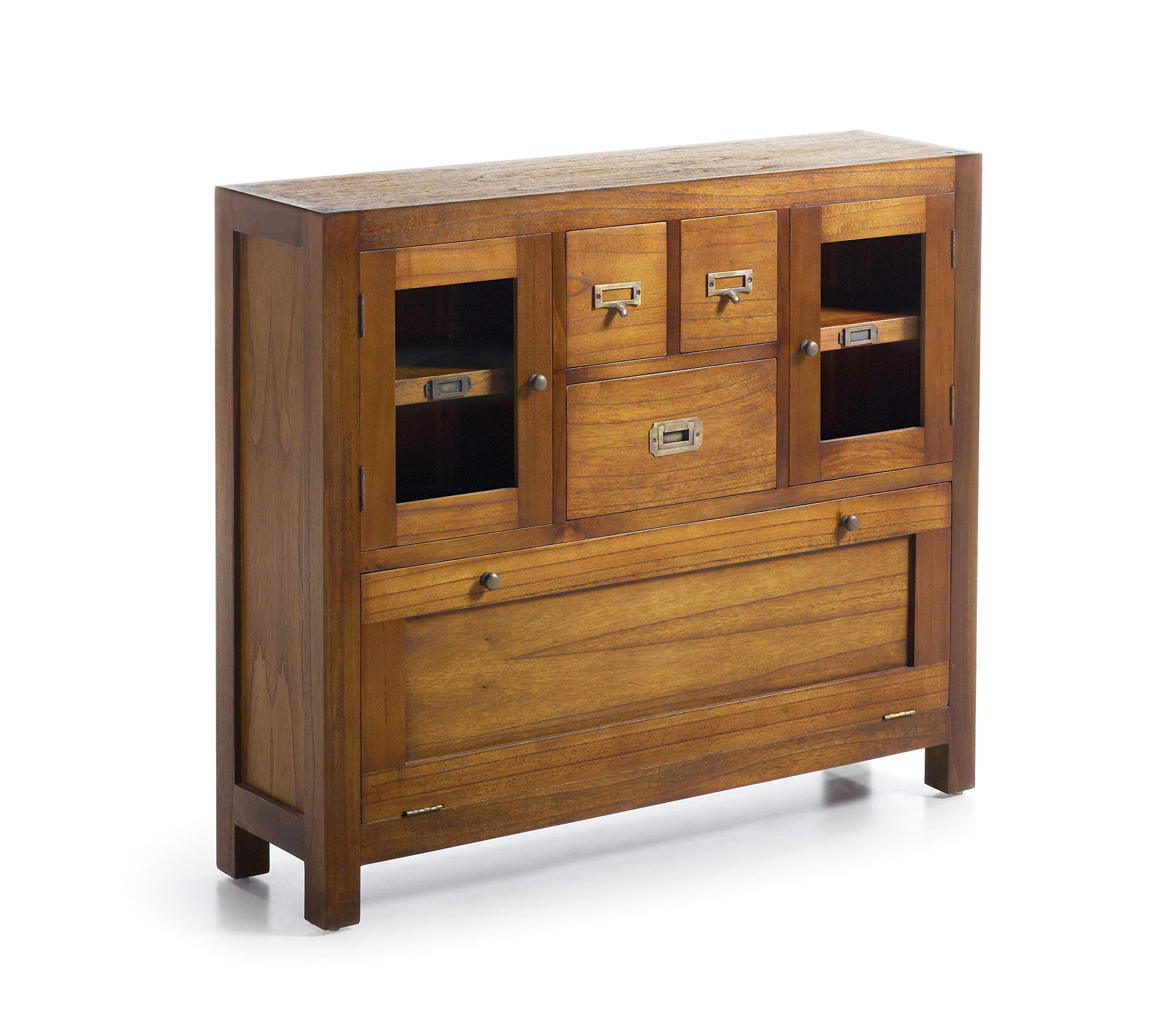 Moycor Star Console Table, 3 Drawers, 2 Doors + Shoe, 110 x 27 x 85 cm